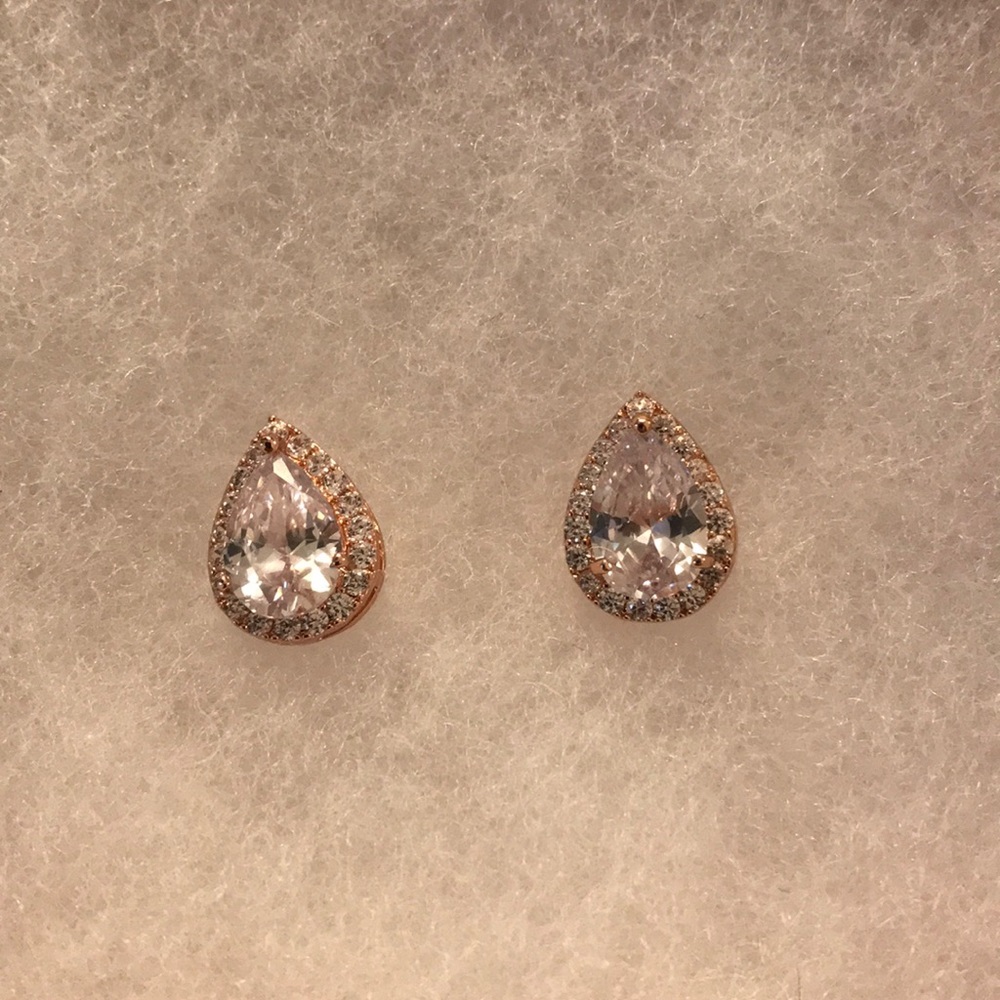 Pear shaped earrings